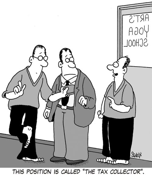 This position is called 'The Tax Collector'.