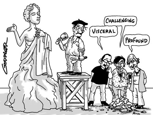 Sculptor's chippings