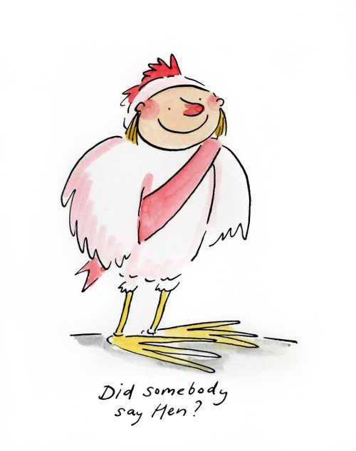 Did somebody say Hen?