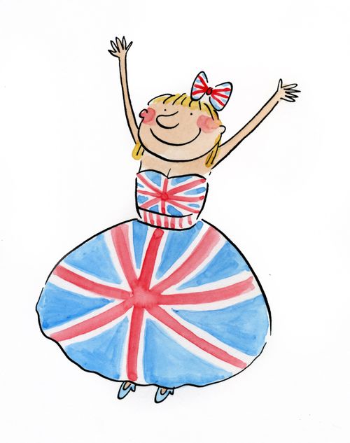 Union jack dress