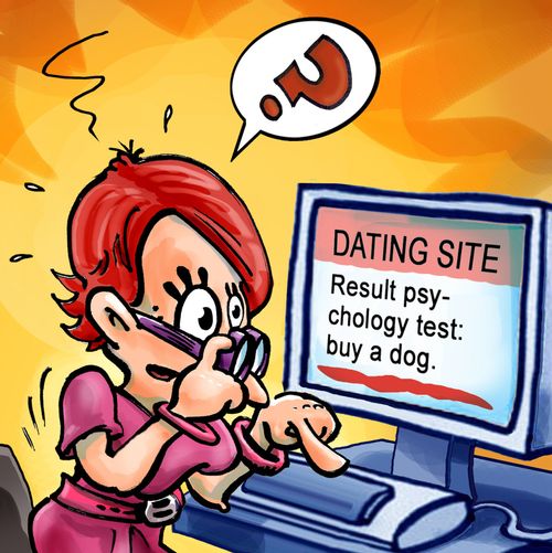 Dating site - buy a dog.