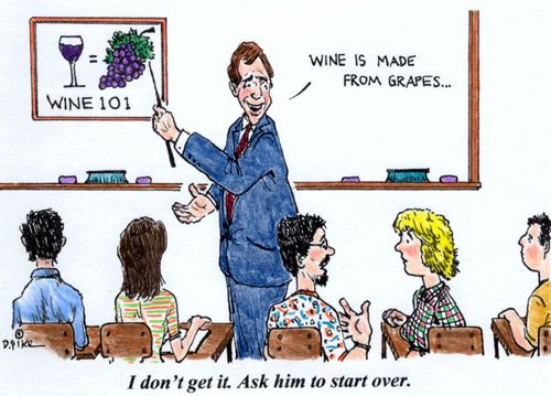 'I don't get it. Ask him to start over.'