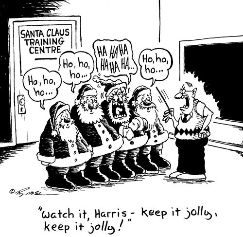 Watch it, Harris - keep it jolly, keep it jolly!
