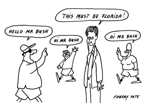 'This must be Florida.'