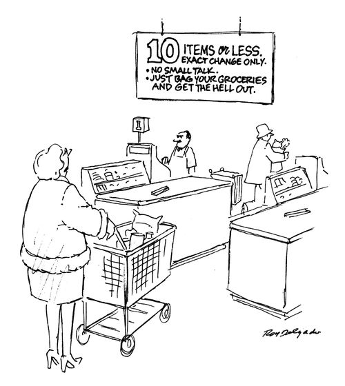 10 items or less