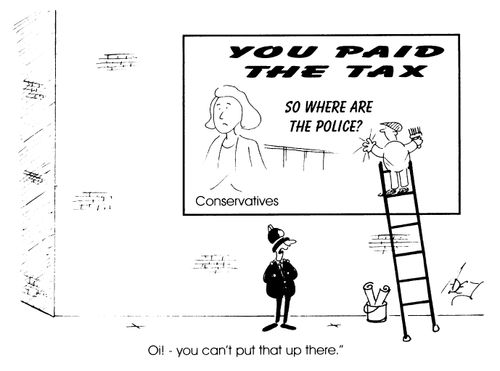 'British government election campaigns'