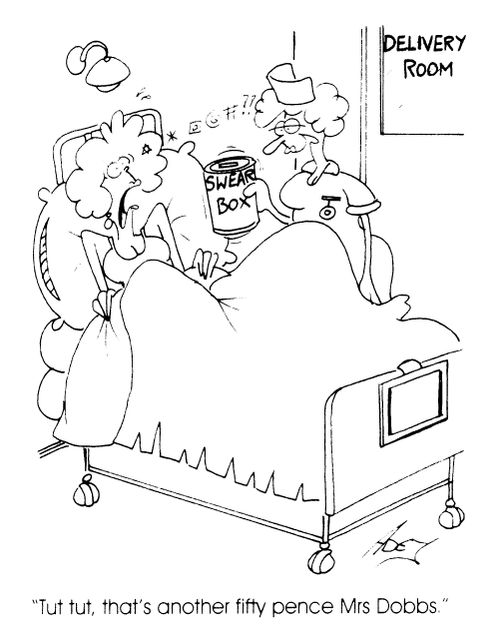 Delivery Room - Swear Box