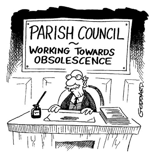 'Parish Council, working towards obsolescence'