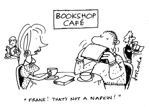 'Frank! That's not a napkin!'