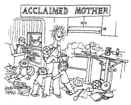 Acclaimed mother.