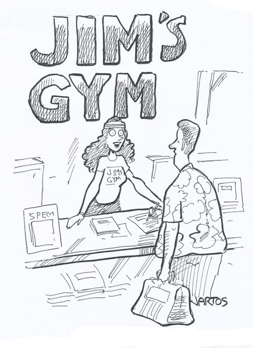 Jim's Gym.