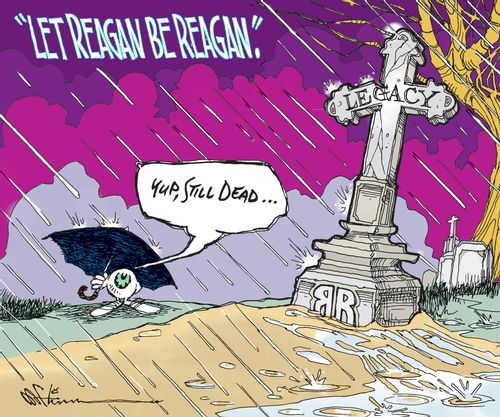 'Let Reagan be Reagan.'