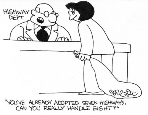 "You've already adopted seven highways, can you really handle eight?"
