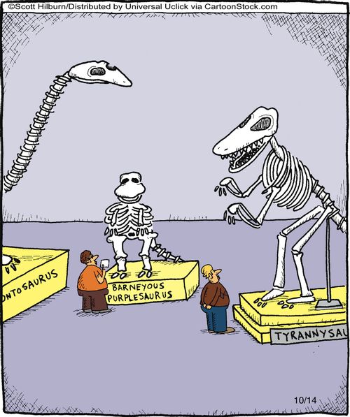 Barneyous Purplesaurus.