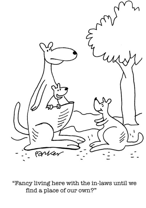 'Fancy living here with the in-laws until we find a place of our own?'