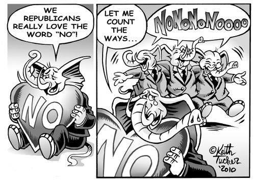 'Republican Valentines'  They really love the word 'NO!'
