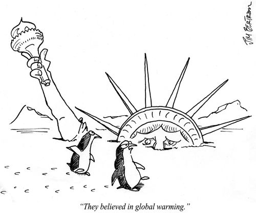 'They believed in global warming.'