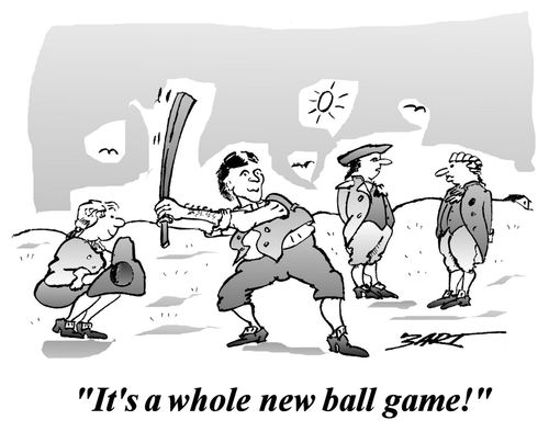 'It's a whole new ball game.'