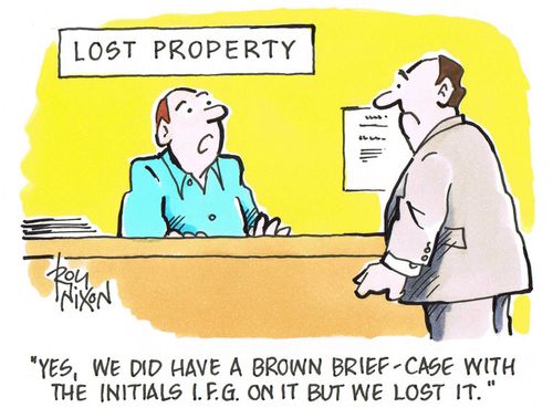 Lost lost property.