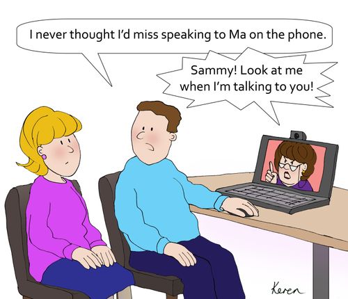 'I never thought I'd miss speaking to Ma on the phone.'