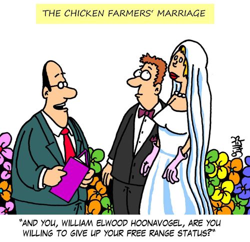 'And you, William Elwood Hoonavogel, are you willing to give up your free range status?'