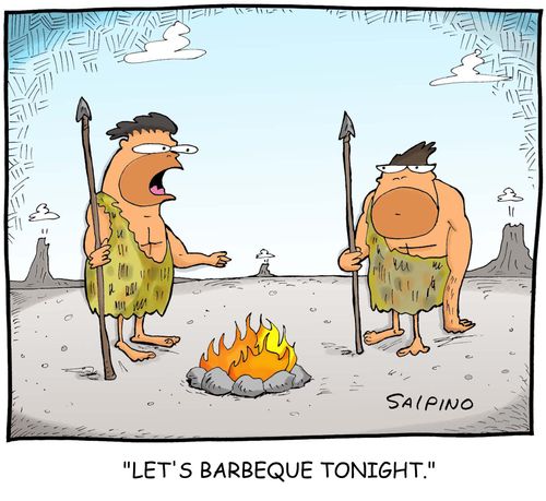 'Let's barbeque tonight.'