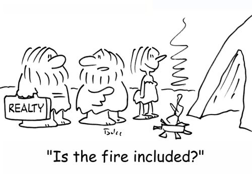 'Is the fire included?'