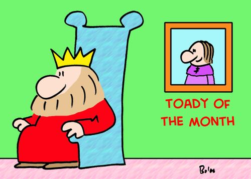 Toady of the Month.