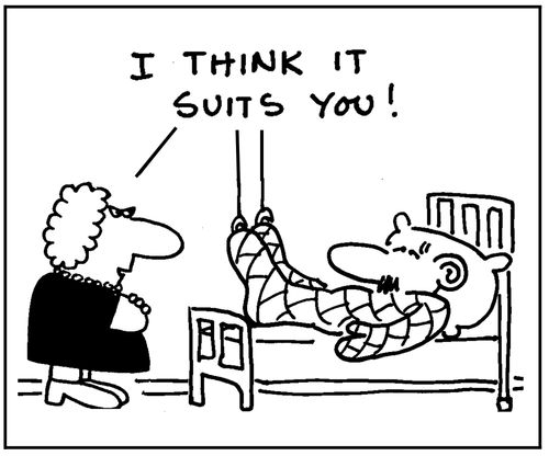 I think it suits you.