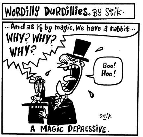 Wordilly Durdillies - A Magic Depressive