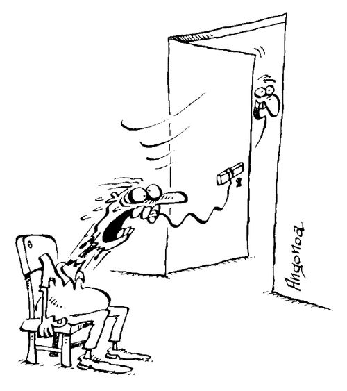 Man trying to lose a tooth via tying it to a door knob loses whole head