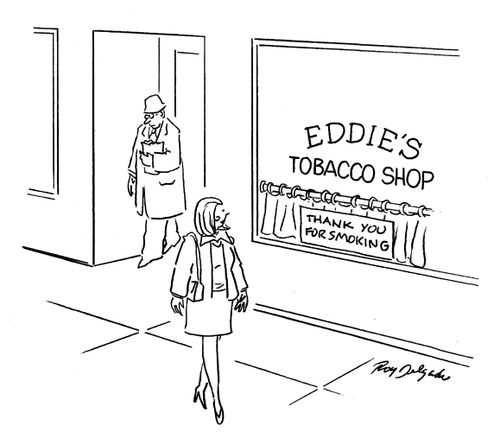 Eddie's Tobacco Shop - Thank you for smoking.