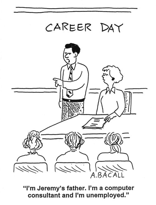 'I'm Jeremy's father. I'm a computer consultant and I'm unemployed.'