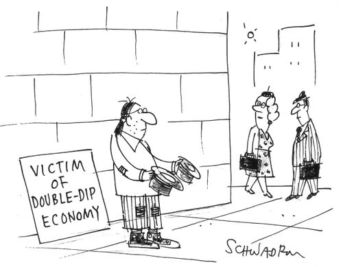 'Victim of double-dip economy.'
