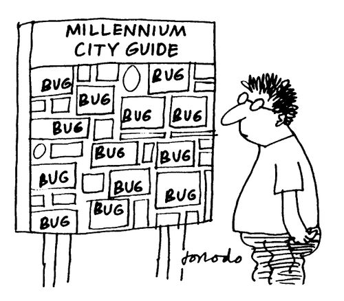 'Millennium city guide'  bug,bug,bug,bug.........