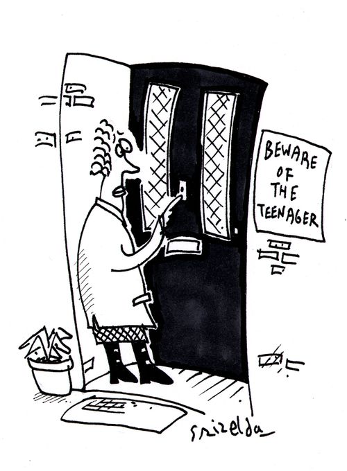 Beware of the teenager.