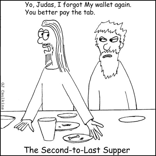 The Second-to-last Supper.