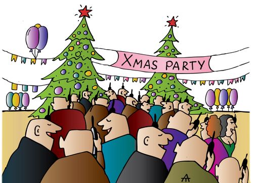 Social Networking at Christmas Parties