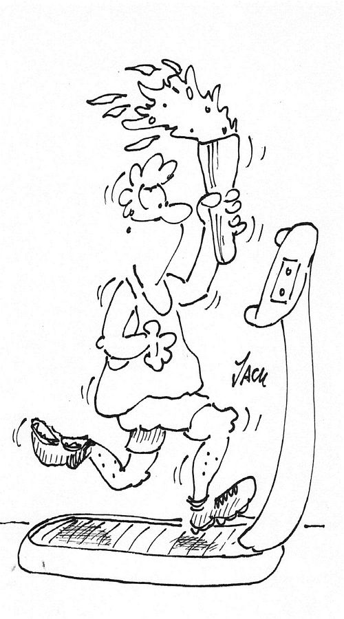 Olympic Torch Training