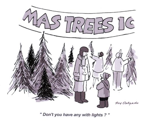 'Don't you have any with lights?'