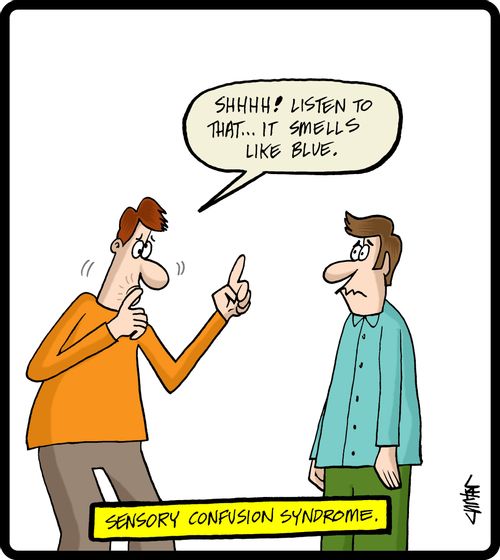 Sensory confusion syndrome.
