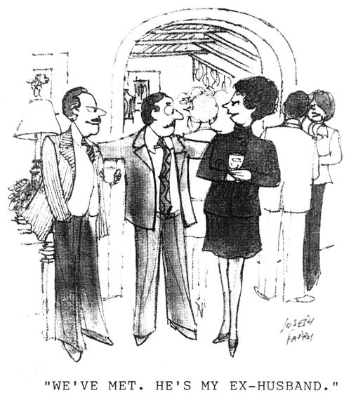 'We've met. He's my ex husband.'