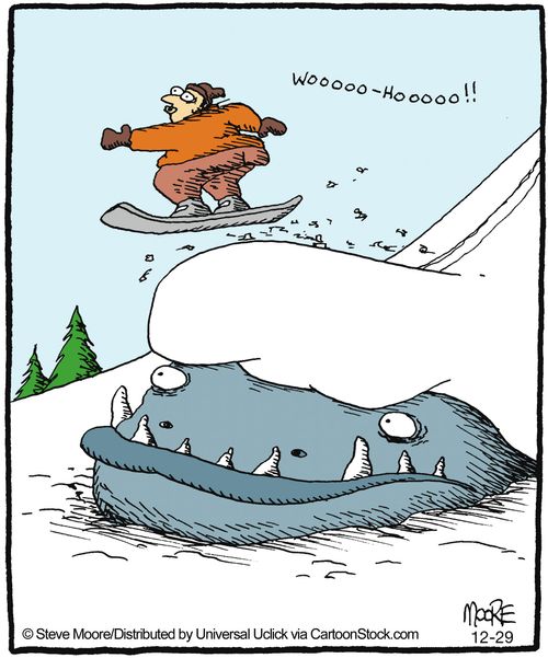 There was something fishy about this jump,