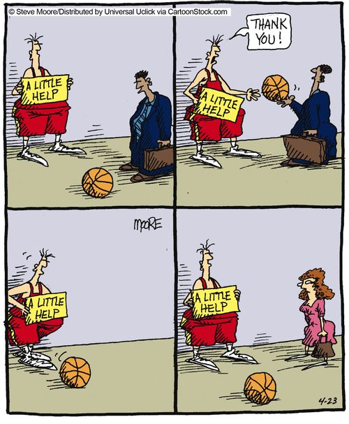A little help.