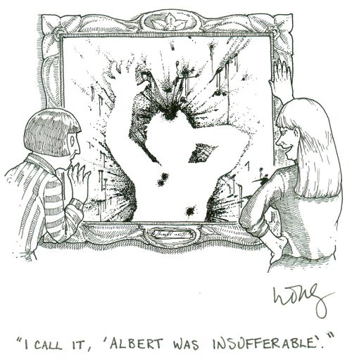 'I call it, 'Albert Was Insufferable'.'