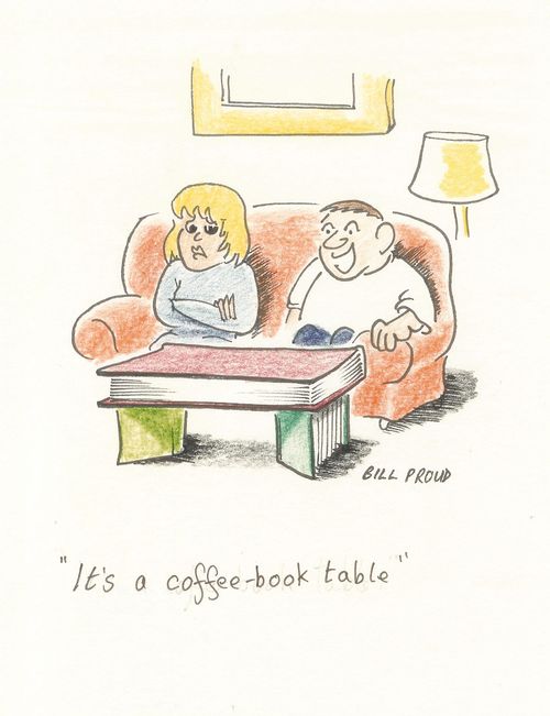 'It's a coffee-book table.'