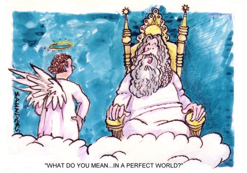 'What do you mean. . . in a perfect world?'