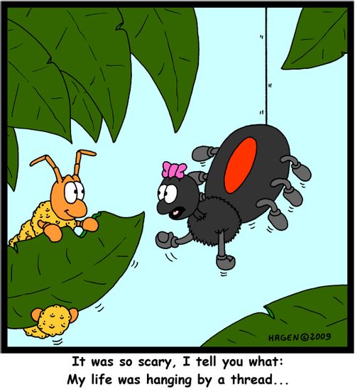 'It was so scary, I tell you what: My life was hanging by a thread...'