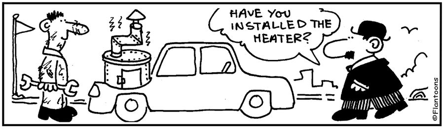 Have you installed the heater?
