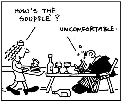 How's the souffle?